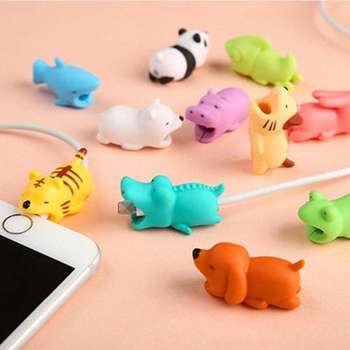 Cartoon Animal Line Protector For IPhone X XS Max